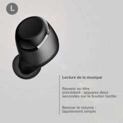 OGLO# Ecouteurs Muz TWS 2 Noir 11 OGLO# Ecouteurs Muz TWS 2 Noir -Casques Et Haut-Parleurs B2CD 1125