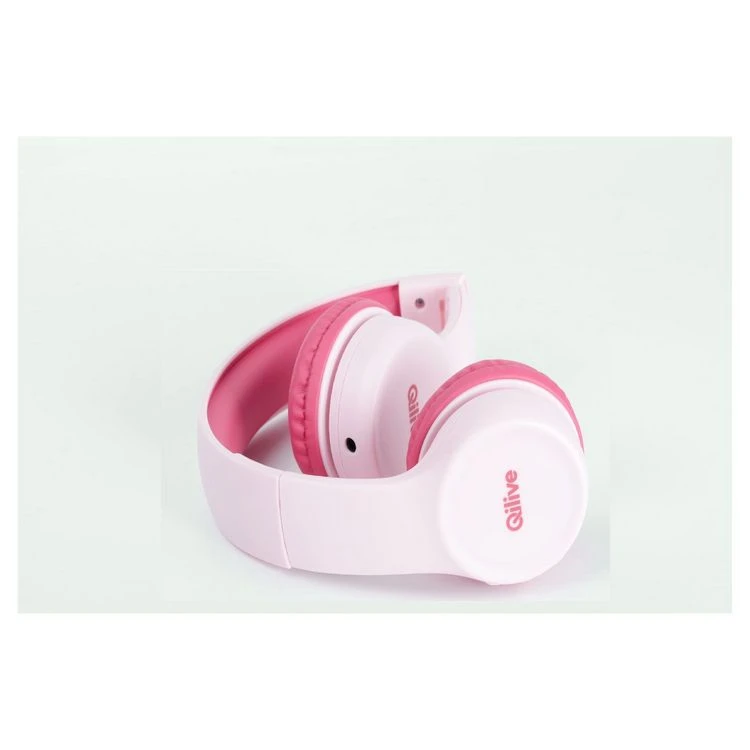 QILIVE Casque Audio Enfant Bluetooth - Rose/fuchsia - 137506 Q.1992 4 QILIVE Casque Audio Enfant Bluetooth - Rose/fuchsia - 137506 Q.1992 – Image 2
