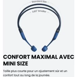 SHOKZ Casque OpenRun Mini Bleu -Casques Et Haut-Parleurs B2CD 1397
