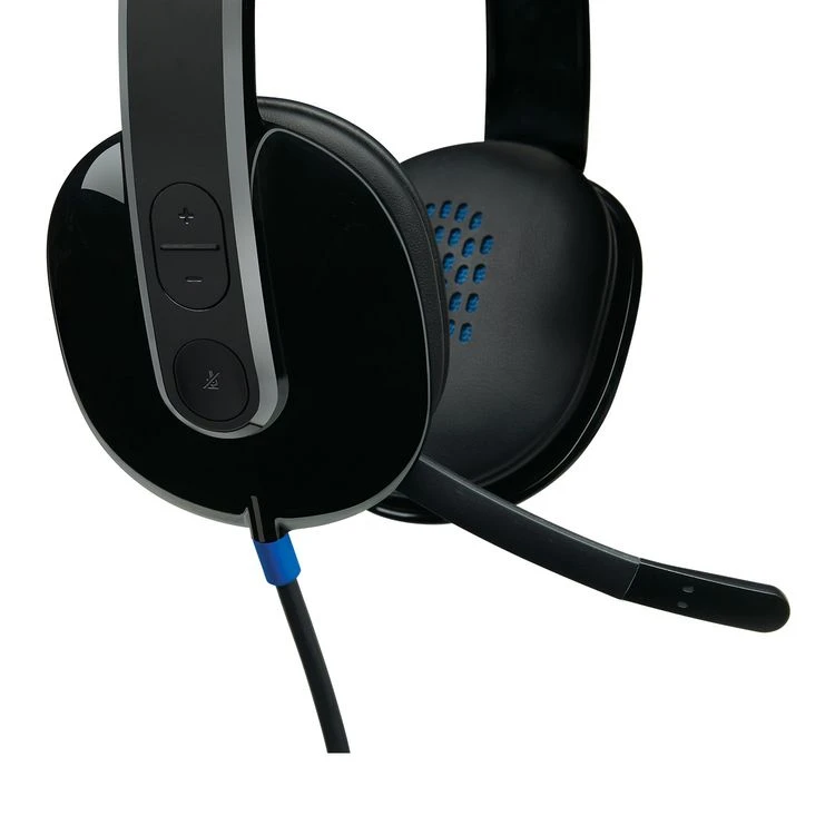 LOGITECH Casque H540 Filaire, Ecouteurs Stéréo Anti-Parasites, USB, Pour PC/Mac 6 LOGITECH Casque H540 Filaire, Ecouteurs Stéréo Anti-Parasites, USB, Pour PC/Mac – Image 4