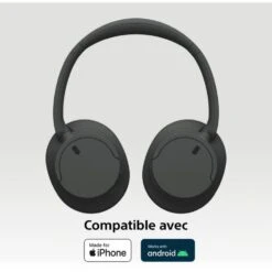 SONY Casque WH-CH720N Noir -Casques Et Haut-Parleurs B2CD 1437