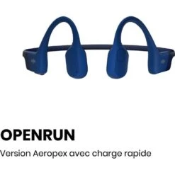 SHOKZ Casque OpenRun Bleu -Casques Et Haut-Parleurs B2CD 1460