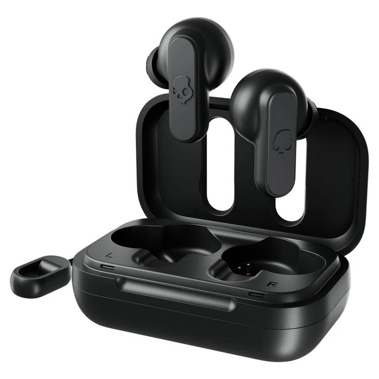 SKULLCANDY Écouteurs Sans Fil Bluetooth Avec étui De Charge - Dime True - Noir 6 SKULLCANDY Écouteurs Sans Fil Bluetooth Avec étui De Charge - Dime True - Noir – Image 4