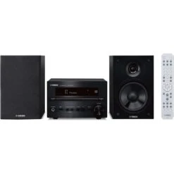 Yamaha Chaîne HiFi MCR-B370D BLPB Noir