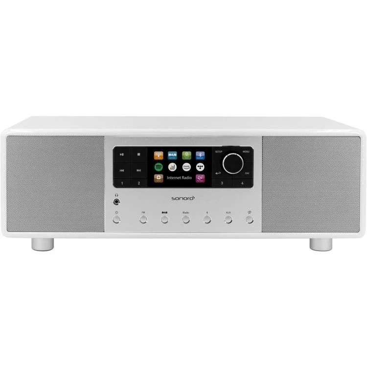 SONORO Chaîne HiFi PRIMUS Blanc (brillant) 3 SONORO Chaîne HiFi PRIMUS Blanc (brillant)