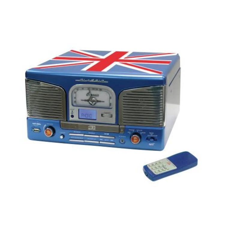 Inovalley Chaîne Hifi Rétro Platine Vinyle Multifonction UK 3 Inovalley Chaîne Hifi Rétro Platine Vinyle Multifonction UK