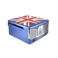 Inovalley Chaîne Hifi Rétro Platine Vinyle Multifonction UK 12 Inovalley Chaîne Hifi Rétro Platine Vinyle Multifonction UK -Casques Et Haut-Parleurs B2CD 1766