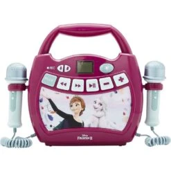 Lexibook Karaoké Bluetooth La Reine Des Neiges -Casques Et Haut-Parleurs B2CD 177