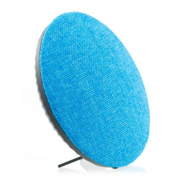 Amahousse Enceinte Bluetooth Design Ronde Façade En Tissu Bleu 3W 3 Amahousse Enceinte Bluetooth Design Ronde Façade En Tissu Bleu 3W