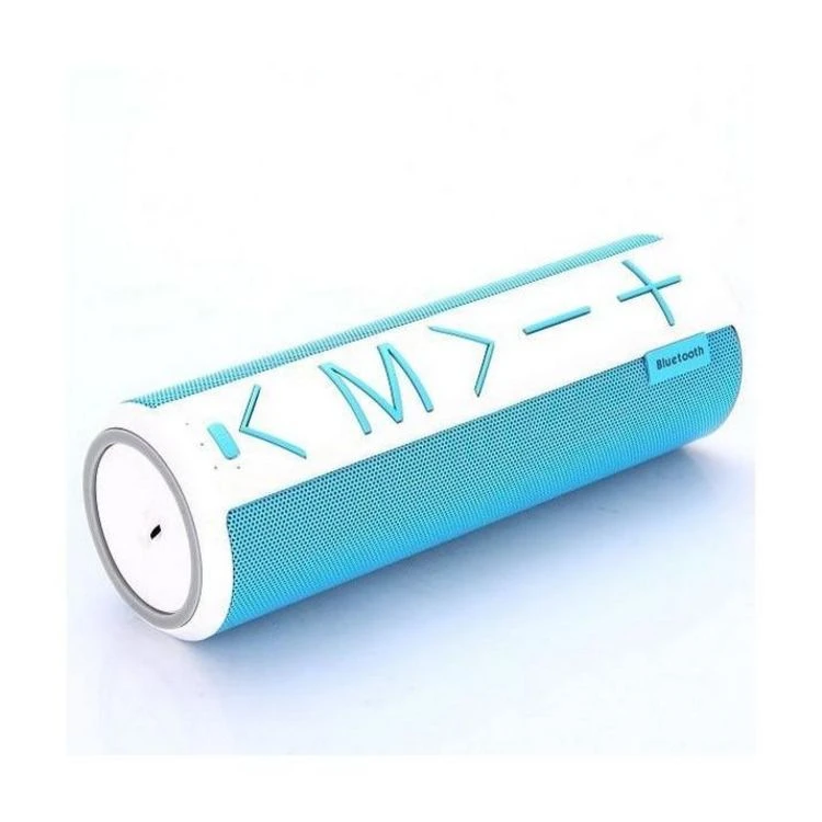 Amahousse Enceinte Bluetooth 3.0 Design Booster Bleue Et Blanche 4 Amahousse Enceinte Bluetooth 3.0 Design Booster Bleue Et Blanche – Image 2