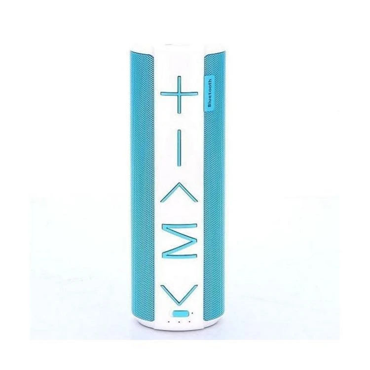 Amahousse Enceinte Bluetooth 3.0 Design Booster Bleue Et Blanche 7 Amahousse Enceinte Bluetooth 3.0 Design Booster Bleue Et Blanche – Image 5