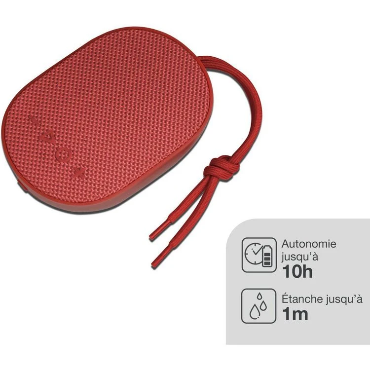 ESSENTIEL B Enceinte Portable SB30 Rouge 6 ESSENTIEL B Enceinte Portable SB30 Rouge – Image 4