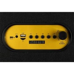 Paris Prix Enceinte Sans Fil Vintage 28cm Noir -Casques Et Haut-Parleurs B2CD 305