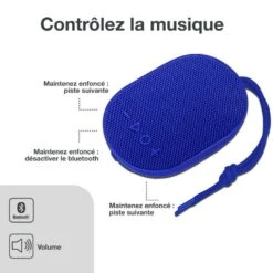 ESSENTIEL B Enceinte Portable SB30 Bleue -Casques Et Haut-Parleurs B2CD 340