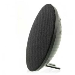 Amahousse Enceinte Bluetooth Design Ronde Façade En Tissu Noir 3W -Casques Et Haut-Parleurs B2CD 356