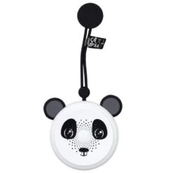 Paris Prix Enceinte Ventouse Waterproof Panda 22cm Blanc