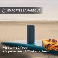 SONY Enceinte Portable XE 300 - Gris Clair -Casques Et Haut-Parleurs B2CD 435