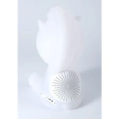 BIGBEN Enceinte Portable Bluetooth Lumineuse - Blanc - Luminus Licorne -Casques Et Haut-Parleurs B2CD 466