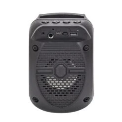 Paris Prix Enceinte Sans Fil Karaoké & Micro 15cm Noir -Casques Et Haut-Parleurs B2CD 51