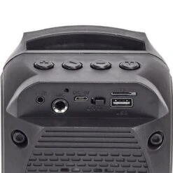 Paris Prix Enceinte Sans Fil Karaoké & Micro 15cm Noir -Casques Et Haut-Parleurs B2CD 53