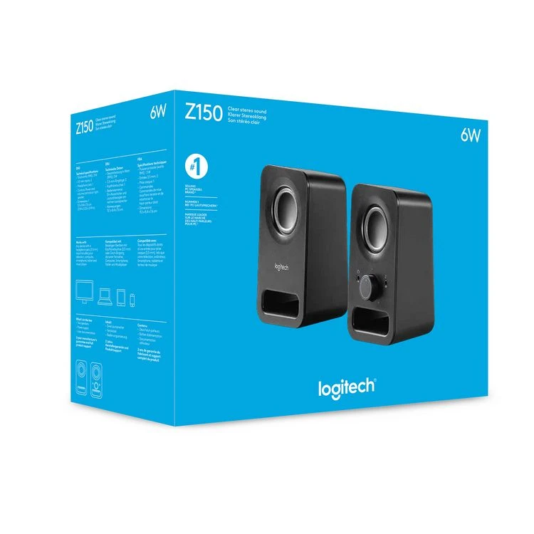 LOGITECH Haut-Parleurs Z150 Pour PC 8 LOGITECH Haut-Parleurs Z150 Pour PC – Image 6
