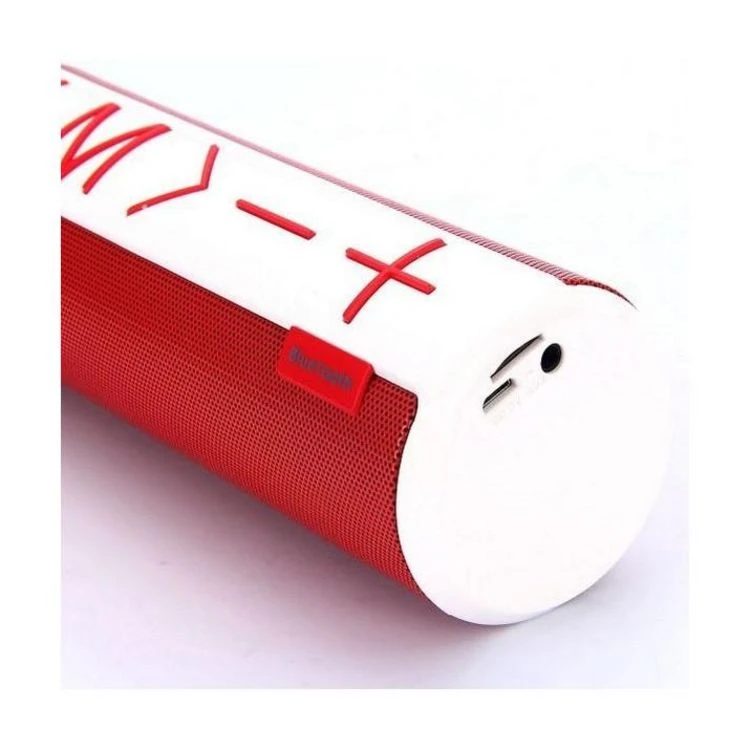 Amahousse Enceinte Bluetooth 3.0 Design Booster Rouge Et Blanche 5 Amahousse Enceinte Bluetooth 3.0 Design Booster Rouge Et Blanche – Image 4