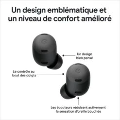 GOOGLE Ecouteurs Pixel Buds Pro Noir -Casques Et Haut-Parleurs B2CD 615