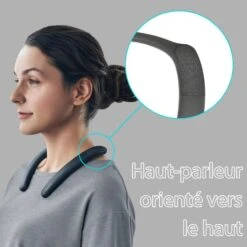 SONY Casque Micro SRS NB10 Tour De Cou Bluetooth Noir -Casques Et Haut-Parleurs B2CD 62