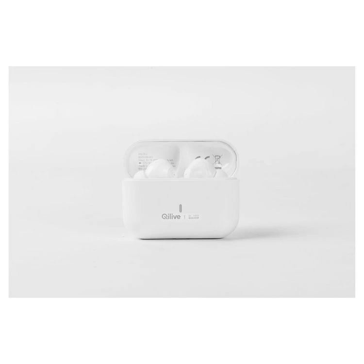 QILIVE Ecouteurs Bluetooth Q1461 Blanc - True Wireless - Technologie ANC ( Réduction Active Du Bruit ) 5 QILIVE Ecouteurs Bluetooth Q1461 Blanc - True Wireless - Technologie ANC ( Réduction Active Du Bruit ) – Image 3