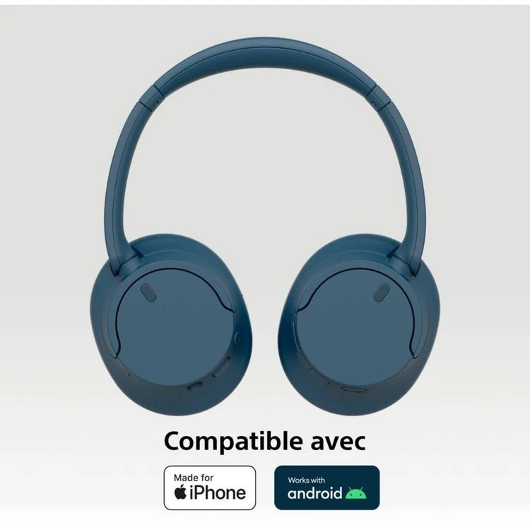 SONY Casque WH-CH720N Bleu 7 SONY Casque WH-CH720N Bleu – Image 5