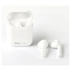 QILIVE Écouteurs Sans Fil Bluetooth Avec étui De Charge - Blanc - Q1960
