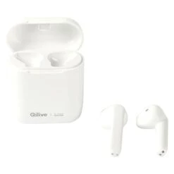 QILIVE Écouteurs Sans Fil Bluetooth Avec étui De Charge - Blanc - Q1960 7 QILIVE Écouteurs Sans Fil Bluetooth Avec étui De Charge - Blanc - Q1960 -Casques Et Haut-Parleurs B2CD 940
