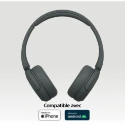 SONY Casque WH-CH520 Noir 11 SONY Casque WH-CH520 Noir -Casques Et Haut-Parleurs B2CD 987