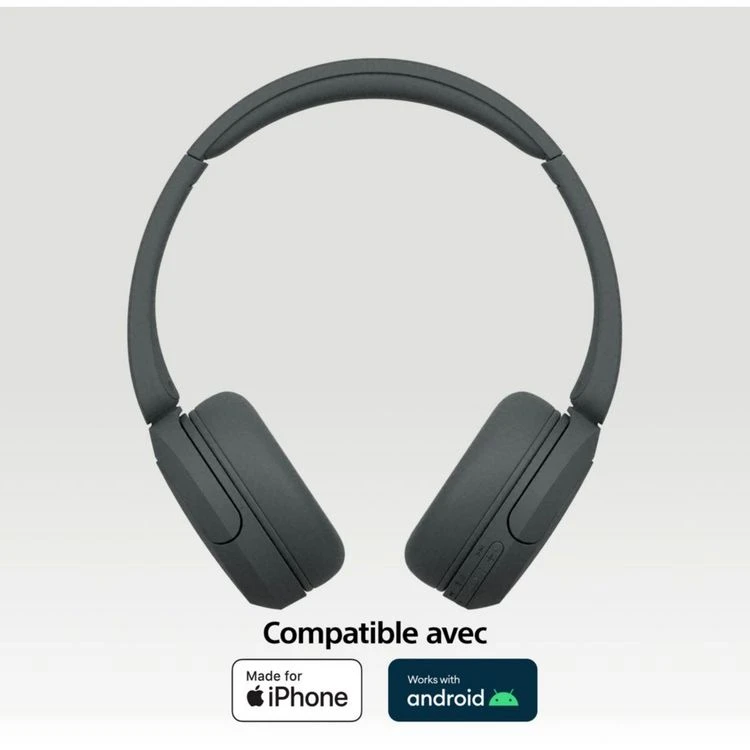 SONY Casque WH-CH520 Noir 7 SONY Casque WH-CH520 Noir – Image 5